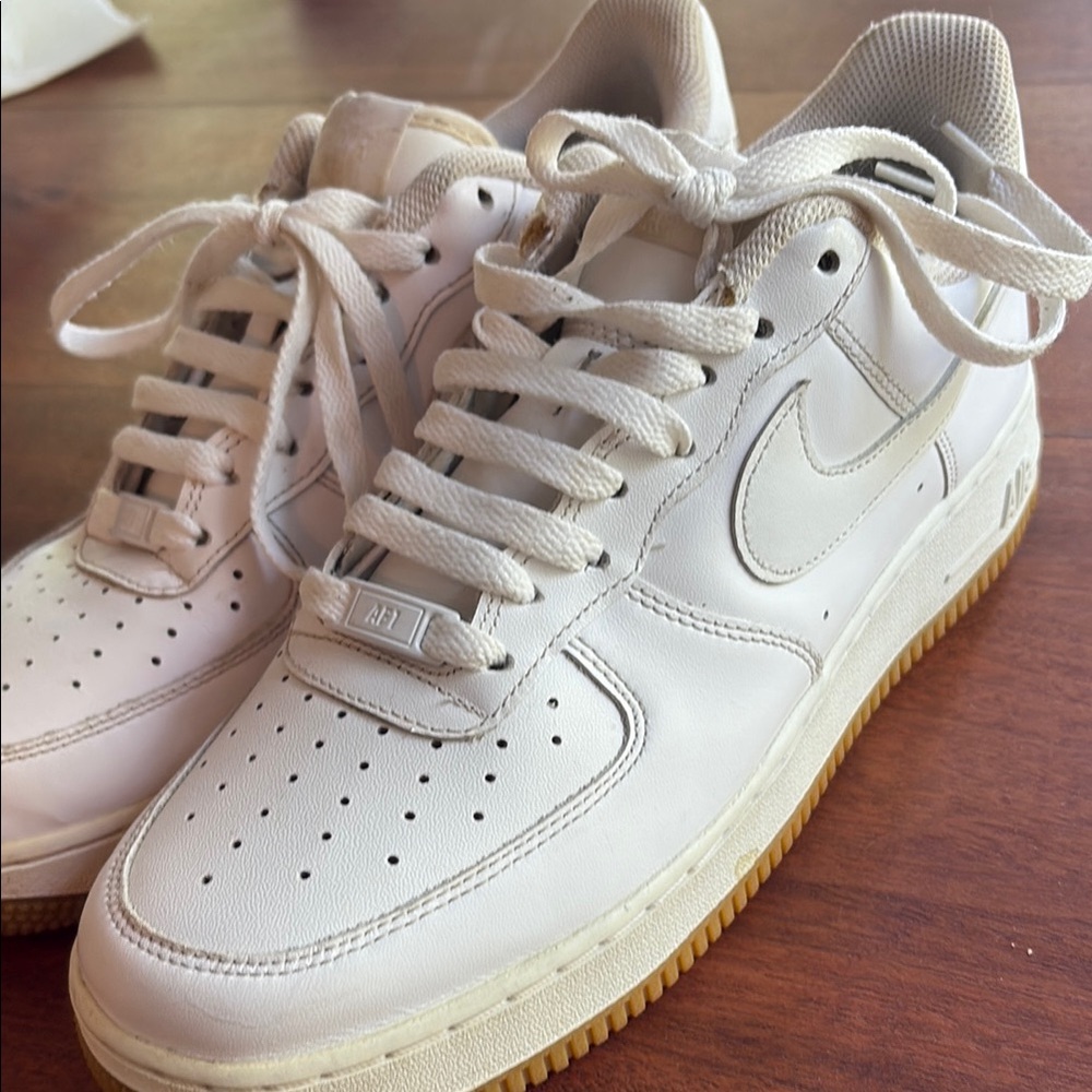 Nike Air Force 1 Sneakers with Gum Soles